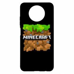 Чохол для Xiaomi Redmi Note 9 5G/Redmi Note 9T Minecraft Main Logo - PrintSalon