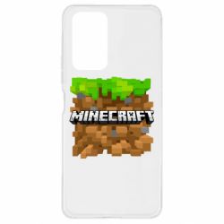 Чохол для Xiaomi Redmi Note 10 Pro Minecraft Main Logo - PrintSalon