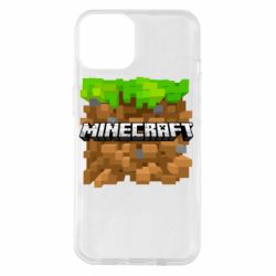 Чохол для iPhone 14 Minecraft Main Logo - PrintSalon