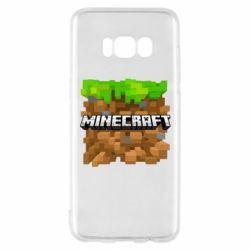 Чохол для Samsung S8 Minecraft Main Logo - PrintSalon