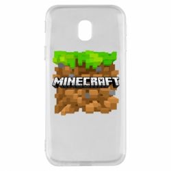 Чохол для Samsung J3 2017 Minecraft Main Logo - PrintSalon