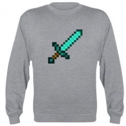 Cвитшот Minecraft меч - PrintSalon