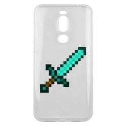 Чехол для Meizu X8 Minecraft меч - PrintSalon
