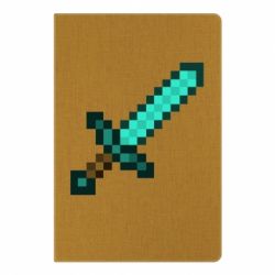 Блокнот с принто Minecraft меч - PrintSalon