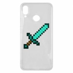 Чехол для Huawei P Smart Plus 2018 Minecraft меч - PrintSalon