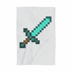 Полотенце с принтом Minecraft меч - PrintSalon