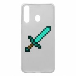 Чехол для Samsung A60 Minecraft меч - PrintSalon