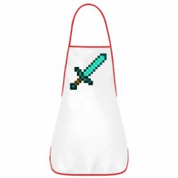 Фартук Minecraft меч - PrintSalon