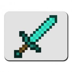 Коврик для мыши Minecraft меч - PrintSalon