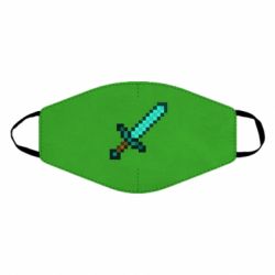 Маска многоразовая Minecraft меч - PrintSalon