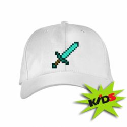 Детская кепка Minecraft меч - PrintSalon