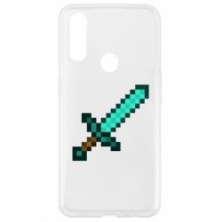 Чехол для Oppo A31 Minecraft меч - PrintSalon