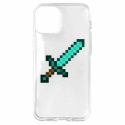 Чохол для iPhone 12 mini Minecraft меч