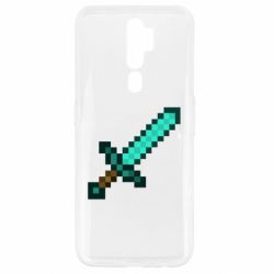 Чехол для Oppo A5/A9 2020 Minecraft меч - PrintSalon