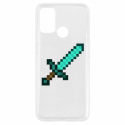 Чехол для Oppo A53/A32/A33 Minecraft меч - PrintSalon