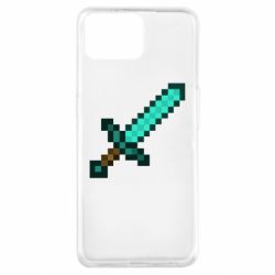 Чехол для Oppo A73 Minecraft меч - PrintSalon