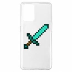Чехол для Oppo A74 4G Minecraft меч - PrintSalon