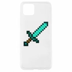 Чехол для Oppo A92s Minecraft меч - PrintSalon