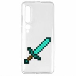 Чехол для Xiaomi Mi10/10 Pro Minecraft меч - PrintSalon