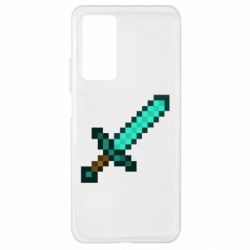 Чехол для Xiaomi Mi 10T/10T Pro Minecraft меч - PrintSalon