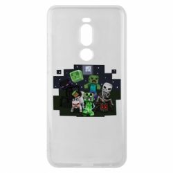 Чехол для Meizu Note 8 Minecraft Party - PrintSalon