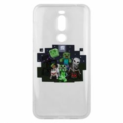 Чехол для Meizu X8 Minecraft Party - PrintSalon