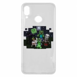 Чехол для Huawei P Smart Plus 2018 Minecraft Party - PrintSalon