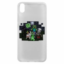 Чехол для Xiaomi Redmi 7A Minecraft Party - PrintSalon