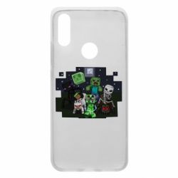 Чехол для Xiaomi Redmi 7 Minecraft Party - PrintSalon