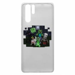 Чехол для Huawei P30 Pro Minecraft Party - PrintSalon