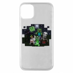 Чехол для iPhone 11 Pro Minecraft Party - PrintSalon