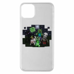 Чехол для iPhone 11 Pro Max Minecraft Party - PrintSalon