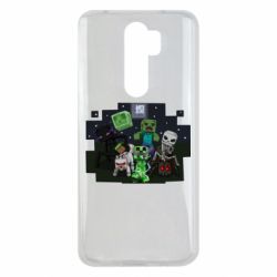 Чехол для Xiaomi Redmi Note 8 Pro Minecraft Party - PrintSalon