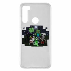 Чехол для Xiaomi Redmi Note 8 Minecraft Party - PrintSalon
