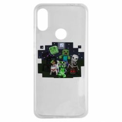 Чехол для Xiaomi Redmi Note 7 Minecraft Party - PrintSalon