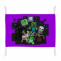 Флаг Minecraft Party - PrintSalon