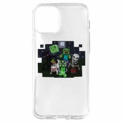 Чохол для iPhone 12 mini Minecraft Party