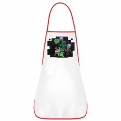 Фартук Minecraft Party - PrintSalon