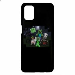 Чехол для Samsung M51 Minecraft Party - PrintSalon