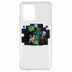 Чехол для Samsung S10 Lite Minecraft Party - PrintSalon