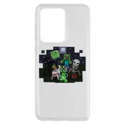 Чехол для Samsung S20 Ultra Minecraft Party - PrintSalon