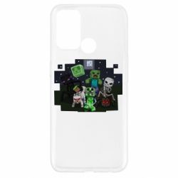 Чехол для Oppo A52/A72/A92 Minecraft Party - PrintSalon