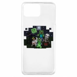 Чехол для Oppo A73 Minecraft Party - PrintSalon