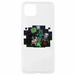 Чехол для Oppo A92s Minecraft Party - PrintSalon