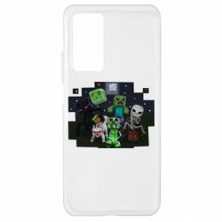 Чехол для Xiaomi Mi 10T/10T Pro Minecraft Party - PrintSalon