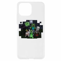 Чехол для Xiaomi Mi11 Lite Minecraft Party - PrintSalon