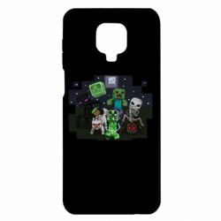 Чехол для Xiaomi Redmi Note 9S/9Pro/9Pro Max Minecraft Party - PrintSalon