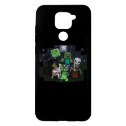 Чехол для Xiaomi Redmi Note 9/Redmi 10X Minecraft Party - PrintSalon