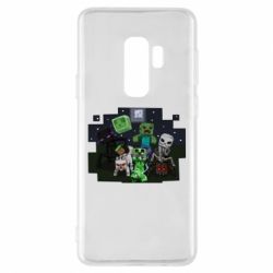 Чехол для Samsung S9+ Minecraft Party - PrintSalon