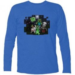 Футболка с длинным рукавом Minecraft Party - PrintSalon